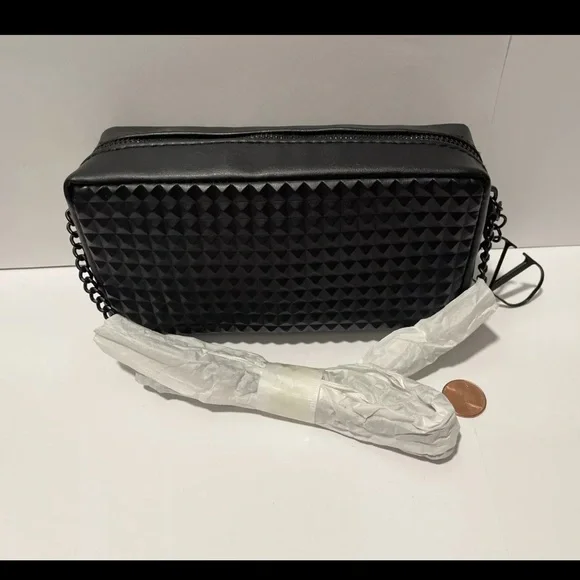 VALENTINO Black Chain Crossbody Bag - Picture 3 of 10